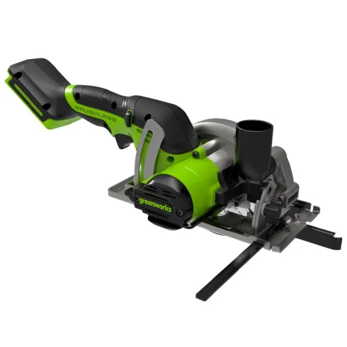 Циркулярная мини-пила Greenworks G24MCS 24V 1501207 бесщеточная аккумуляторная — детальное фото